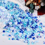 3900+ Pcs Rhinestones and Pearls Kit, 2-10mm Flatback Gems - Image 7
