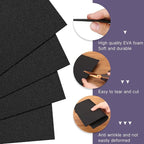 Innconee 15 Pcs Embroidery Foam 3mm Thick 10 x 15 Inch 3D Puffy EVA Foam Sheets - Image 4