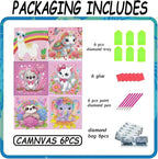 Acelii 6 Pack 5D Elephant Diamond Painting Kits - Image 5