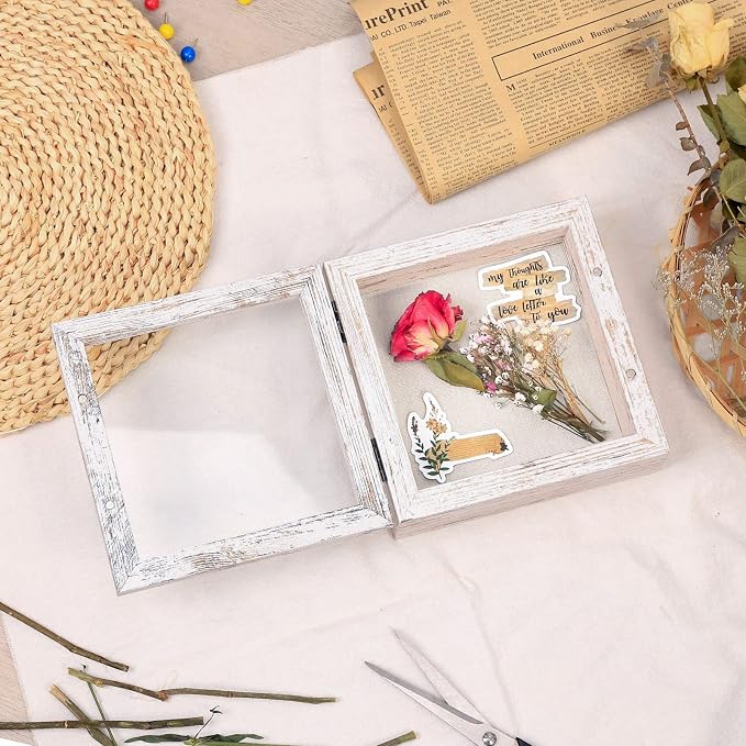 5x5 Shadow Box Frame with Linen Back - Image 4