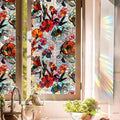 Stained Glass Window Cling by UQRUI