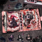 180PCS Night Falls PET Stickers, Dark Gothic Collage; Vampire Queen & Moon Elf - Image 6