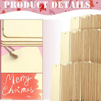 100 Sets 6 x 2 Inch Large Size Wooden Bookmarks - Image 3