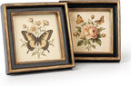 AELS 4x4 Inch Vintage Picture Frame, Photo Display, Tabletop Wall Hanging by AELS