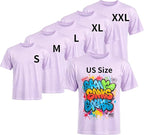 Joyclub 5 PCS Unisex Sublimation Blanks Bulk Polyester T Shirts by Joyclub
