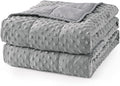 Mr. Sandman Weighted Blanket for Adults Queen Size 15 lbs, Soft Cooling Heavy by MrSandman