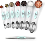Spring Chef Stainless Steel Magnetic Measuring Spoons Set of 8 - Image 9