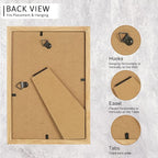 ATOBART 4x6 Picture Frame, Composite Wood Photo Frame - Image 4