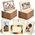 RYKOMO 24 Pack DIY Wooden Picture Frames by RYKOMO