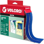 VELCRO Brand Colors | Blue Sticky Back Tape | 10ft Roll by VELCROBrand