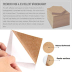 Self-Adhesive Cork Square, Allazone 120 Pack 10 x 10CM Cork Backing Sheets - Image 5