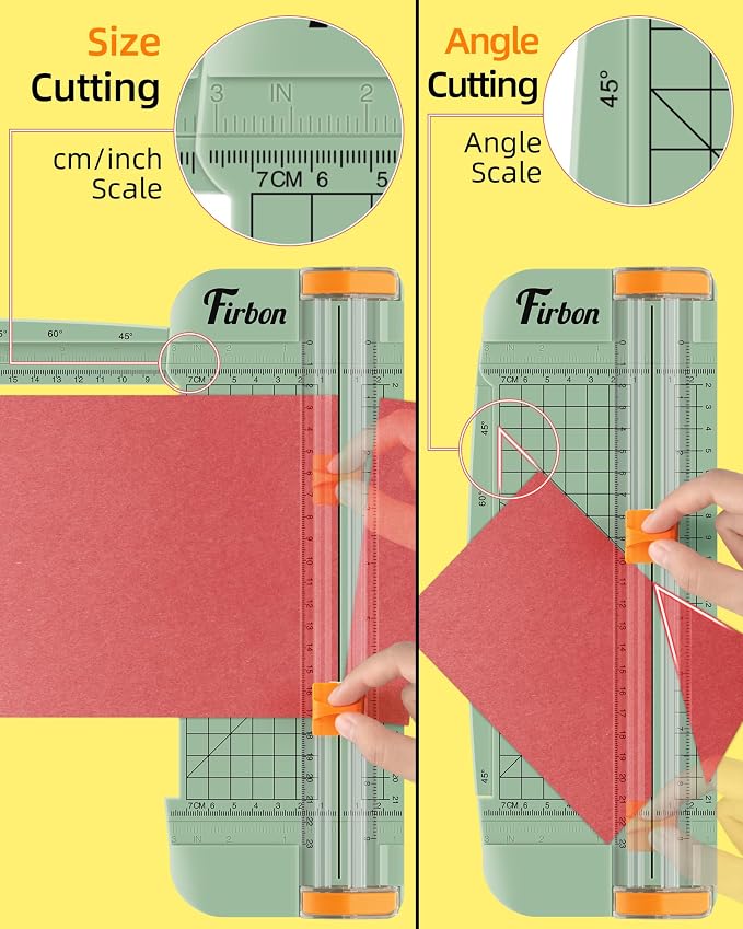 Firbon Morandi A5 Paper Cutter, Straight Small Paper Trimmer - Image 2
