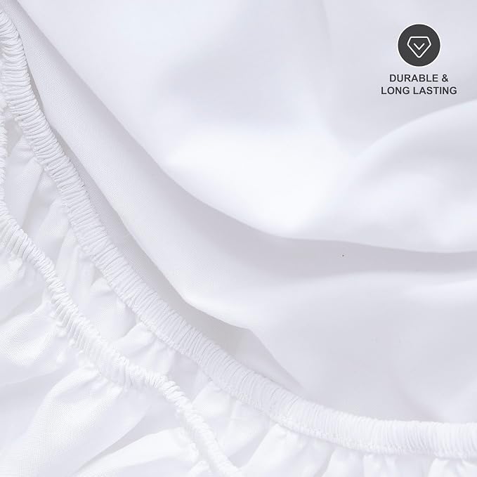Hotella 100% Microfiber Ultra Soft 60"x80" Queen Size Fitted Sheet Only - Image 6