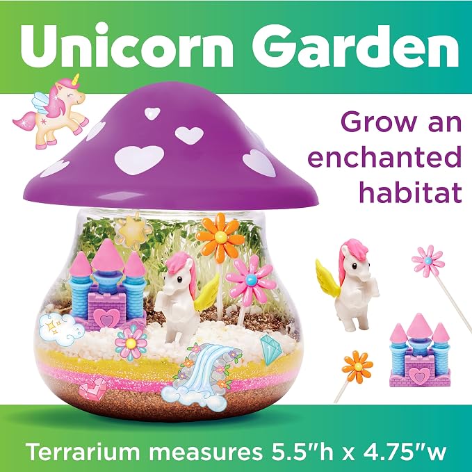 Creativity for Kids Plant and Grow Unicorn Forest: Terrarium Kit for Kids - Image 5