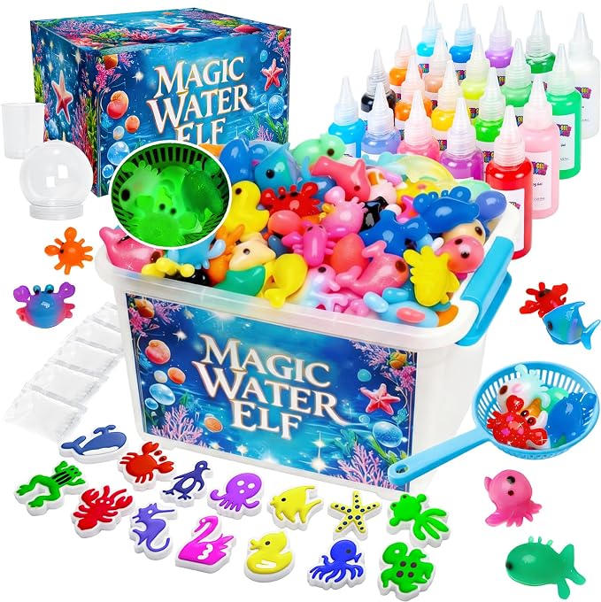 Cubetoou Upgraded Magic Water Elf Toy Kit 20 Gels, Craft & Art Kits by CUBETOOU