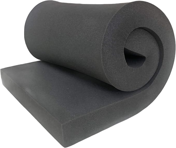 AK TRADING CO. 5" H X 30" W X 72" L CertiPUR-US® Certified Rubber Foam Sheet by Fabrics%7CEventDecor%7CCrafts%7CUpholsteryFoam