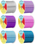 Mandala Crafts 10 GA Turquoise Pink Assorted Anodized Aluminum Craft Wire | 120 by MandalaCrafts