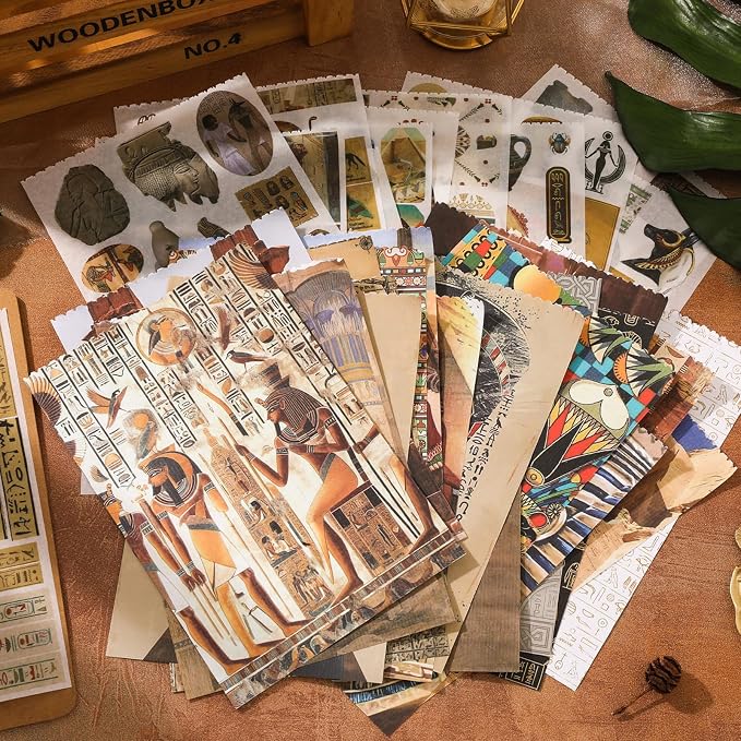 Pre-Cut Vintage Stickers for Journaling, 500+ Scrapbook Stickers and 20 A5 - Image 3