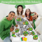 32 Sets St. Patrick's Day Suncatchers Craft Kit - Image 5