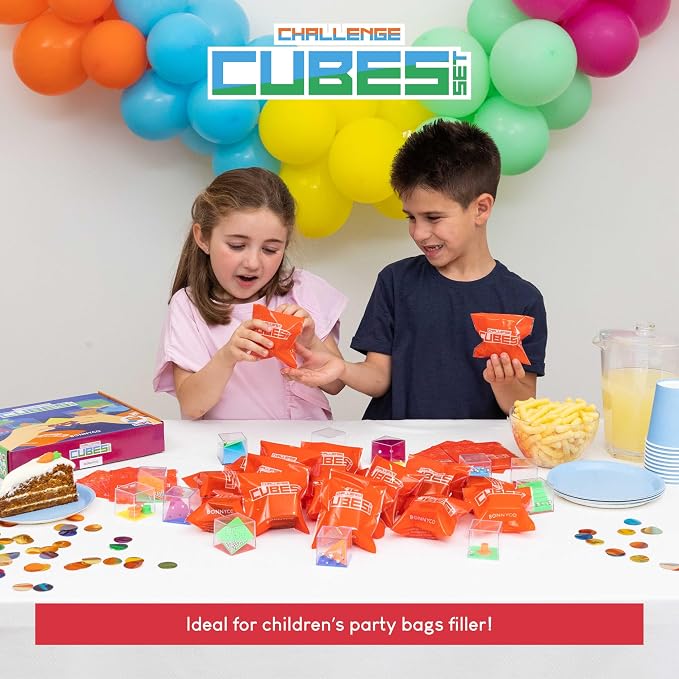 BONNYCO Brain Teaser Puzzles Cubes Kids Party Favors Pack 30. Pinata Goodie - Image 6