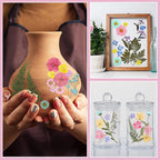 Nuanchu Pastel Dried Flower for Crafts Resin Pressed Flowers Bulk Real Dried - Image 6
