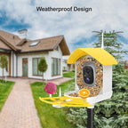 Smart Bird Feeder with Camera, Birds AI Identify, Motion Detection with - Image 4
