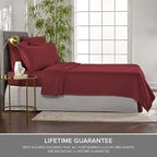 King Pillowcases by Pure Bamboo, Genuine 100% Organic Viscose Derived from - Image 6