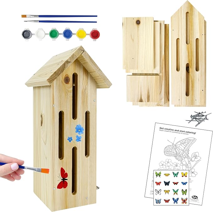 Nature's Way My First Butterfly House DIY Art Craft Kit by Nature%E2%80%99sWayBirdProductsLLC
