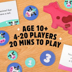 Herd Mentality Udderly Funny Family Board Game, Ages 10+ | Think the Same to Win - Image 3