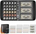 Coin Collection Book Holder for Collectors, 484 Pockets Fireproof Coin by YTONET