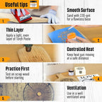 Torch Paste - The Original Wood Burning Paste | Made in USA | Heat Activated - Image 5