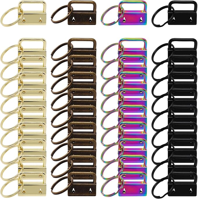 Key Fob Hardware, Key Lanyard, Keychain Making Kit Crafts DIY Supplies by GDFYMIImproveLifeHappyLife
