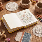 Prudiut Hardcover Pocket Sketchbook, 98lb/160gsm Heavyweight Tiny Sketch Book - Image 6