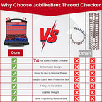 Thread Checker, 39 Inch & 35 Metric Box Set Thread Gauge, Thread Checker - Image 8