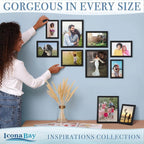 4x4 Picture Frames with 3x3 Mat, 6 Pack, Contemporary, Inspirations | These - Image 5