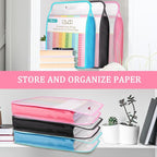 Caydo 3 Pack Scrapbook Paper Storage, Vinyl Paper - Image 8