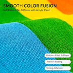 8.45 fl oz Professional Fabric Medium, Fabric Paint Medium - Image 3
