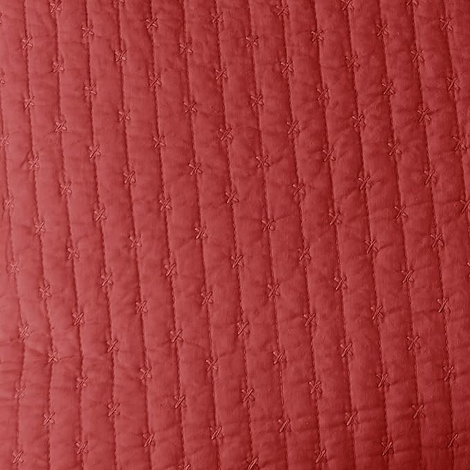 Levtex Home Cross Stitch Reversible Full/Queen Quilt Set - Image 6