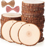 Fuyit Unfinished Wood Slices by Fuyit