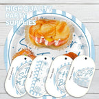 168 Pcs Summer 15th Seashell Birthday Party Decorations Serves 24 | Coastal - Image 4