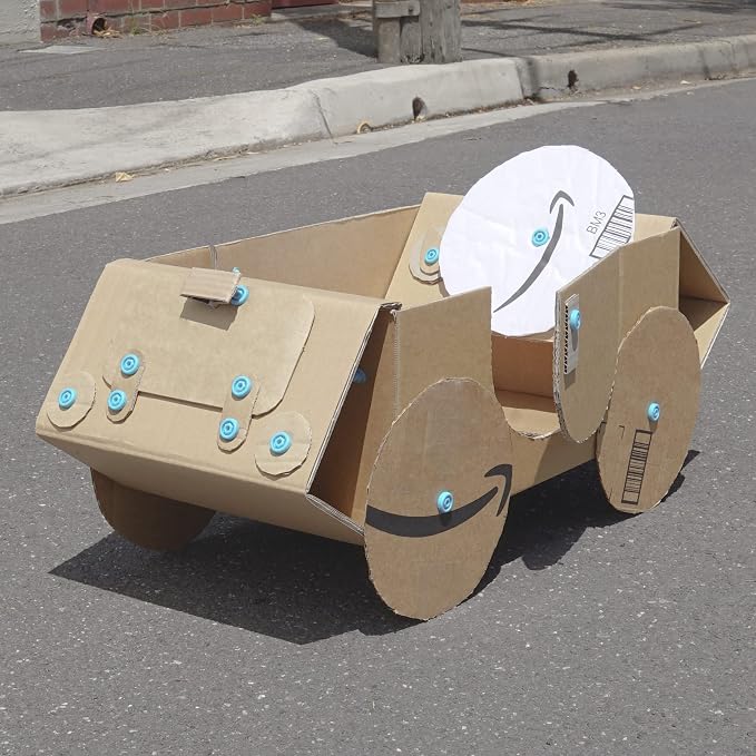 Makedo Starter 036 | Cardboard Construction Starter Pack | STEM and STEAM - Image 5
