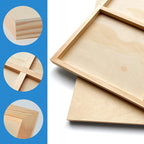 Falling in Art 2 Pack 20x28 Unfinished Birch Wood Panels Kit - Image 5