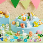 JOYIN 50 Pcs Mini Resin Animals Figures, Mix Resin Animals Figurines - Image 6