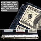 150-Sheets Double-Side 3-Pocket Currency Pages - Image 4