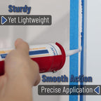 Bates- Caulking Silicone Gun, 10:1 Thrust Ratio, Hand Caulking Guns, No Drip - Image 4