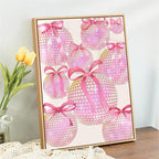 Pink Diamond Art Kits for Adults, 5D DIY Coquette Diamond Painting Kits for - Image 2
