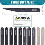 Honoson 20 Pcs Sanding Sticks for Plastic Models Polishing Sticks Assorted - Image 2