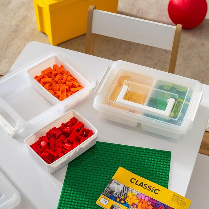 IRIS USA 1 Qt. Plastic Storage Bins - Image 3