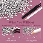 4000PCS 5mm Resin Rhinestones Bulk - Image 6