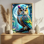 Paint by Numbers Kit for Adults, Owl Paint by Numbers Kit for Adults Beginners - Image 2